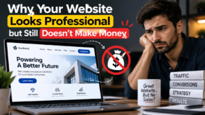 Why Your Website Looks Professional but Still Doesn't Make Money