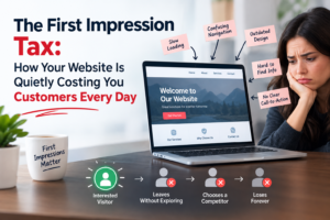 The First Impression Tax: How Your Website Is Quietly Costing You Customers Every Day