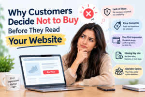 Why Customers Decide Not to Buy Before They Read Your Website