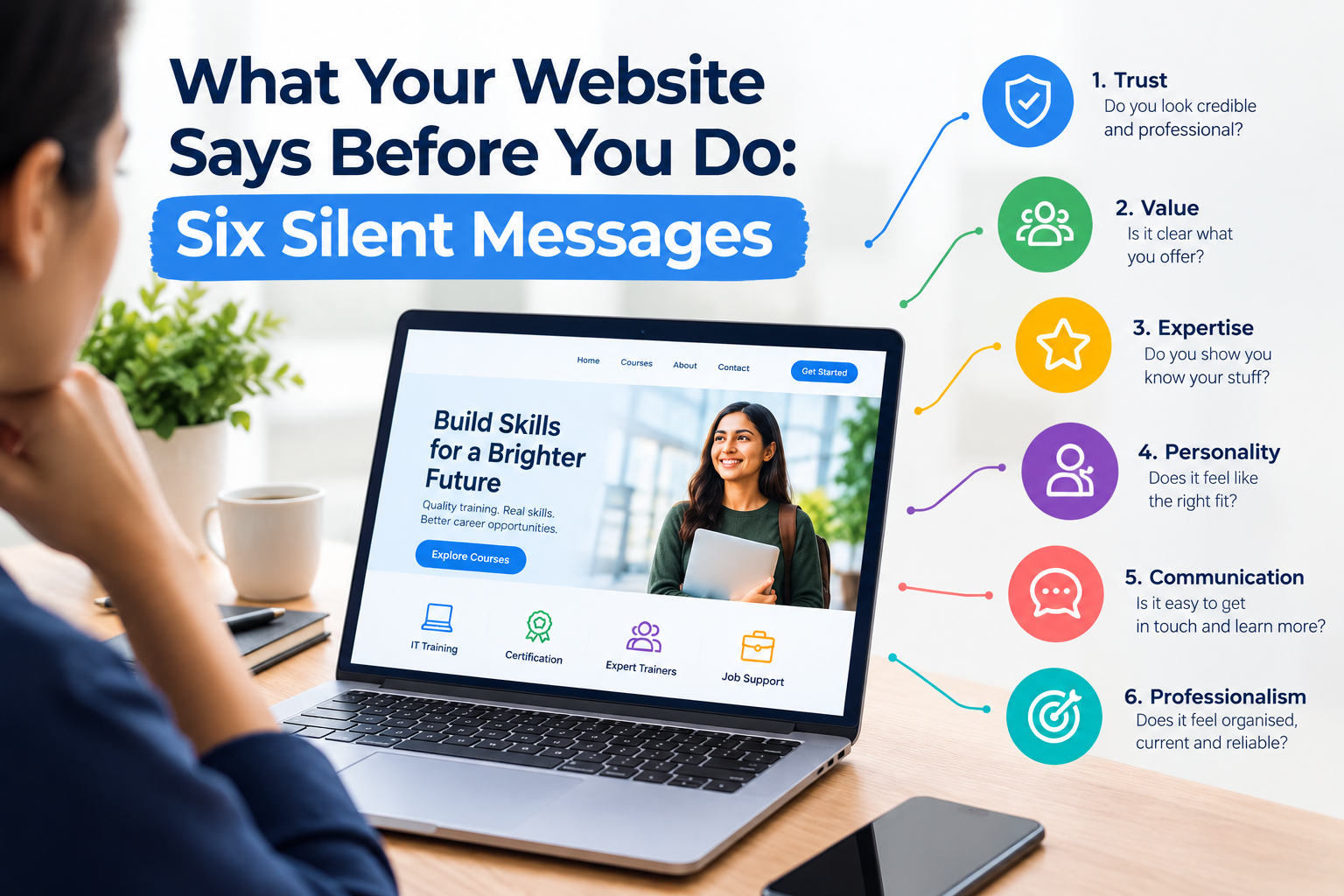 website first impression