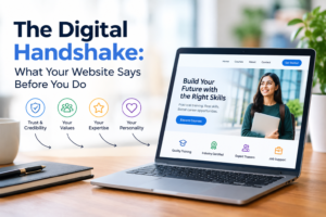 The Digital Handshake: What Your Website Says Before You Do