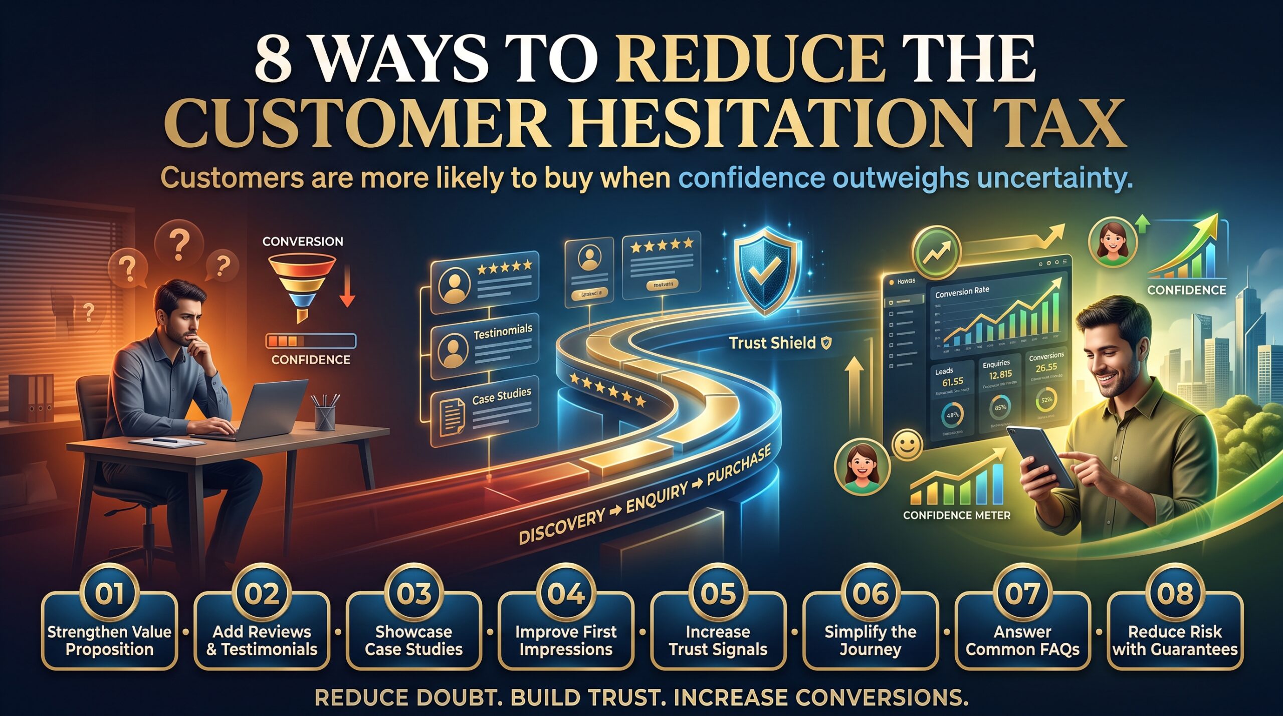 customer hesitation tax