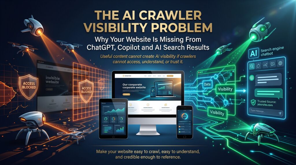 The AI Crawler Visibility Problem: Why Your Website Is Missing From ChatGPT, Copilot and AI Search Results